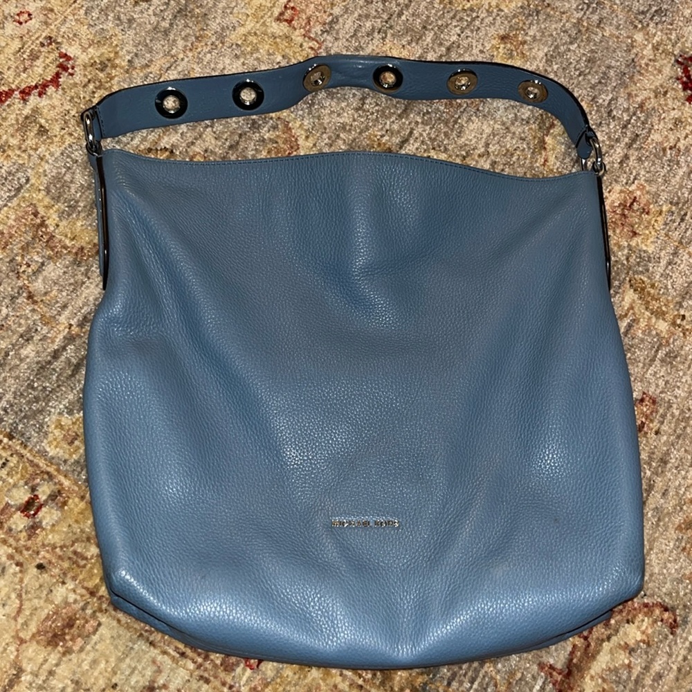 MICHAEL KORS purse light blue color